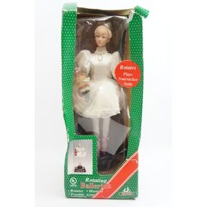 Holiday Creations Rotating Ballerina Musical Nutcracker Suite Christmas Good